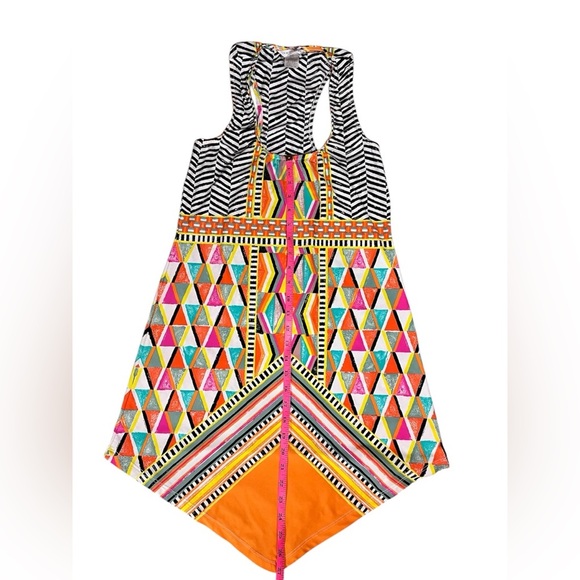 Trina Turk Multicolor Geometric Swim Coverup - Picture 8 of 8